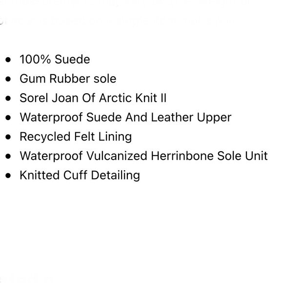 Sorel Joan of Arctic Knit II Boots Women’s Size 6 Shale Suede Waterproof - Picture 14 of 14